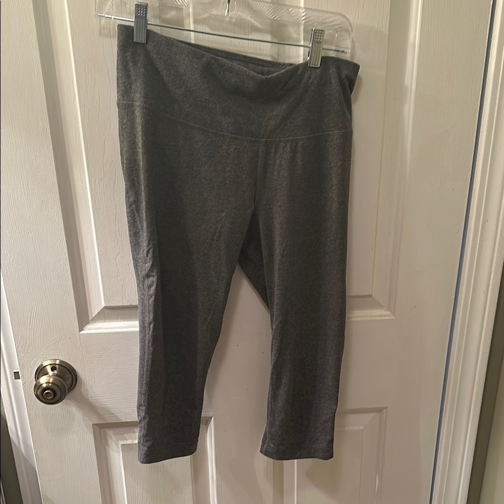 Gray Capri Leggings
